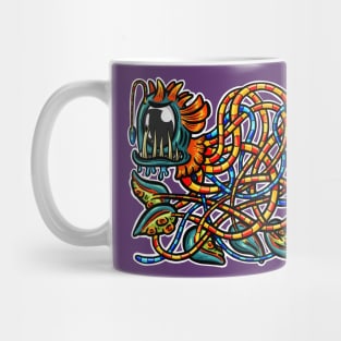 Cute Octopus Tentacle Logo Illustration Cartoon Character Mug